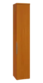 SIN 6 - 4D kancelářská skříň, 1-dveřová, pravá, 2170x400x400, třešeň šumavská